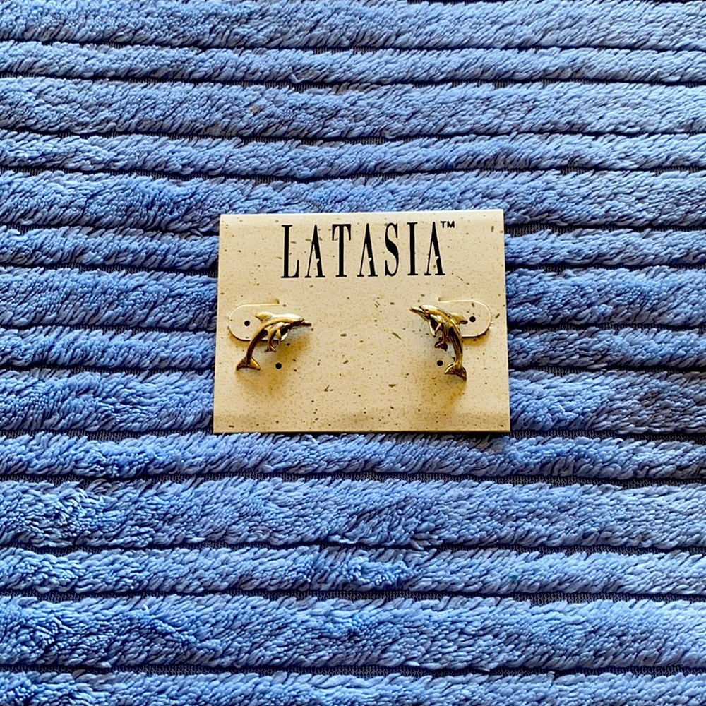 Latasia Dolphin Earrings
